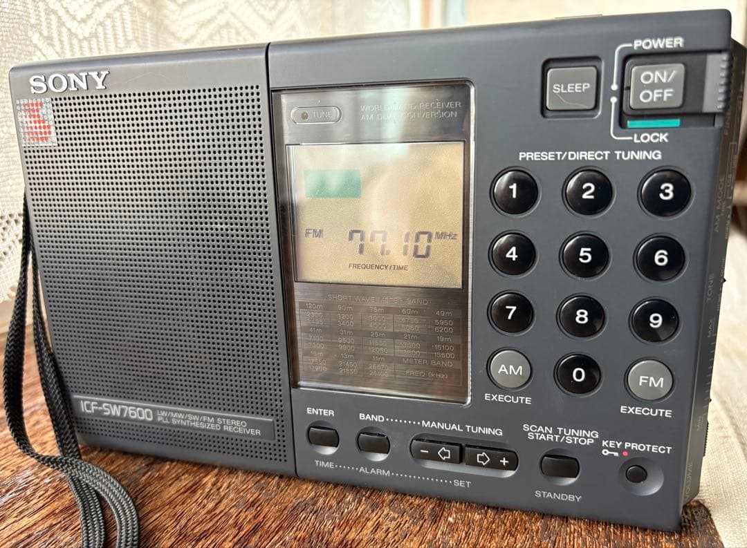 値下げしました。希少　SONY ICF-SW7600 BCLラジオ