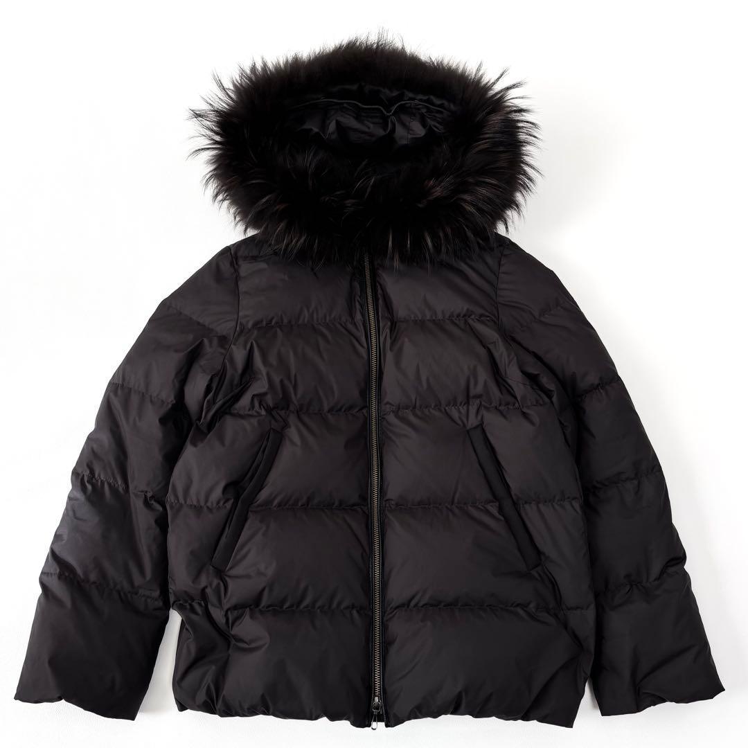 ナノユニバース 西川ダウン フードショートダウン 38