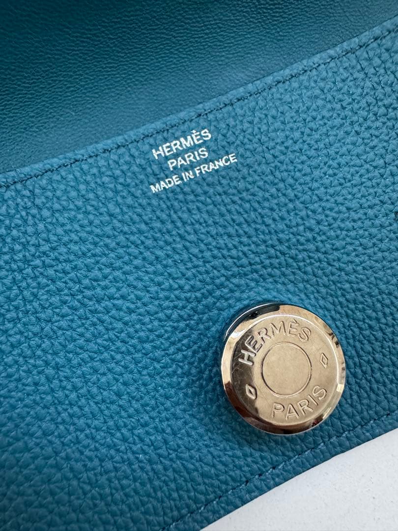 HERMES ドゴン キーケース コバルト 超美品 箱付き