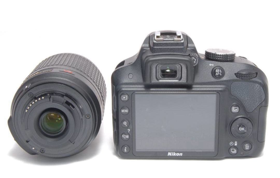 S数少なめ✨Nikon D3300 望遠レンズ付き レンズキット 手ぶれ補正付き