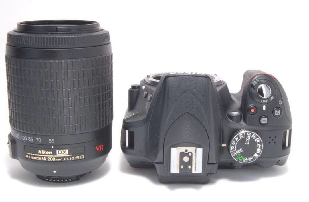 S数少なめ✨Nikon D3300 望遠レンズ付き レンズキット 手ぶれ補正付き