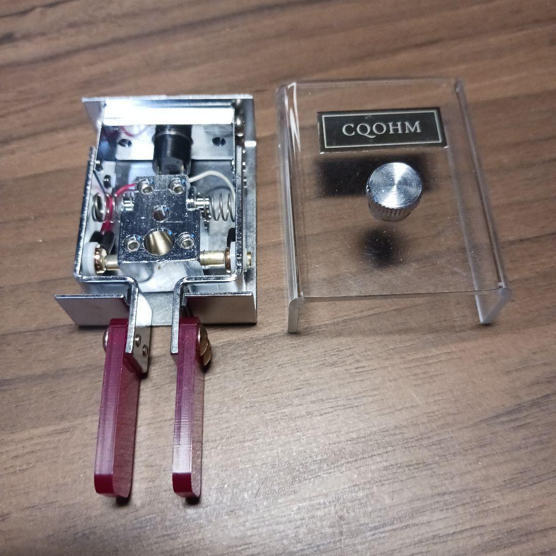 CQOHM アマチュア無線用CW新型パドル　　CW-MIN