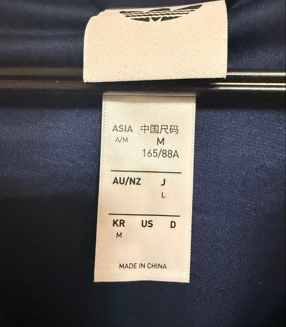 （てむこむ） adidas　クロップトラックトップ　L