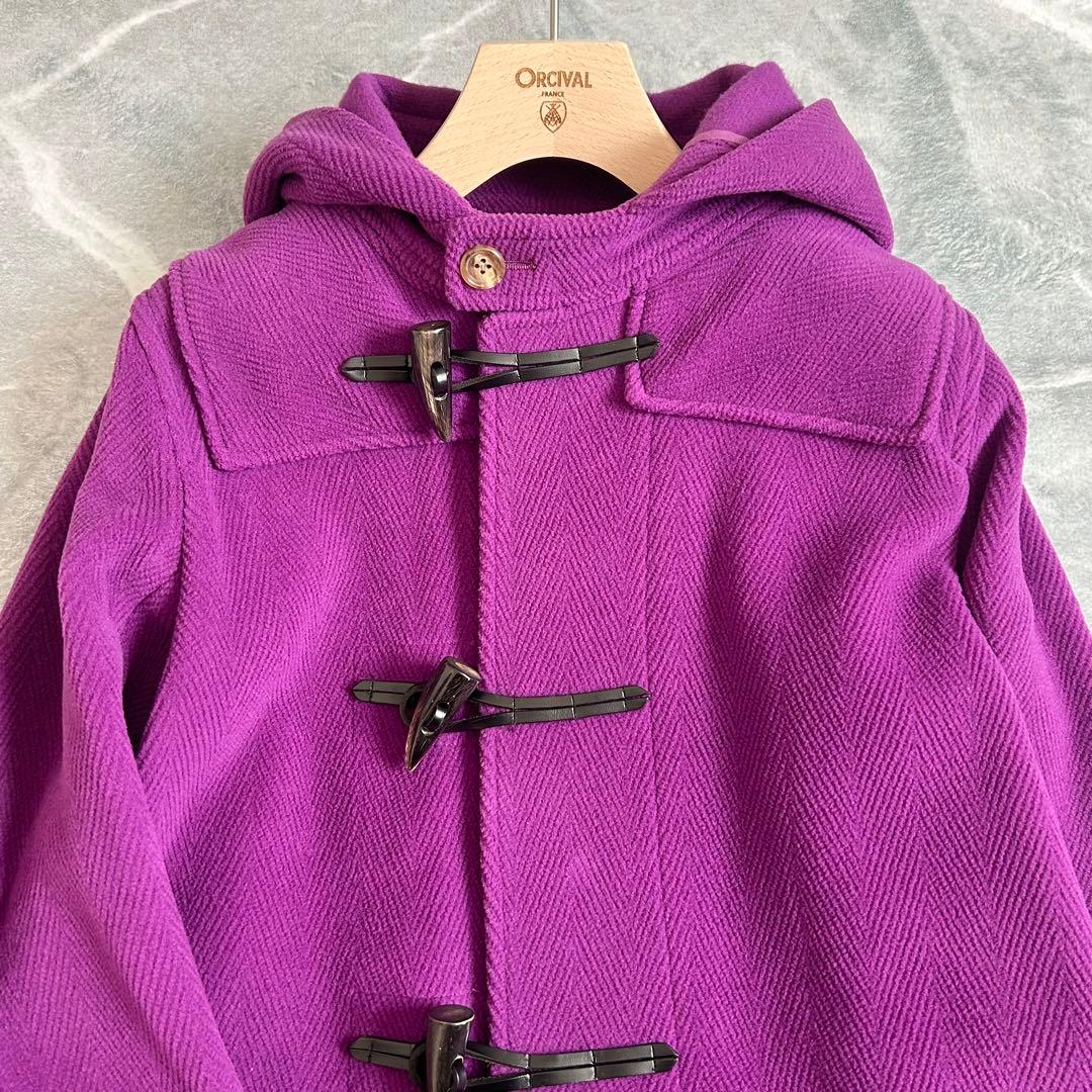 極美品⁂希少色⁂オーシバル⁂ロングダッフルコート　ヘリンボーン　リティンテ