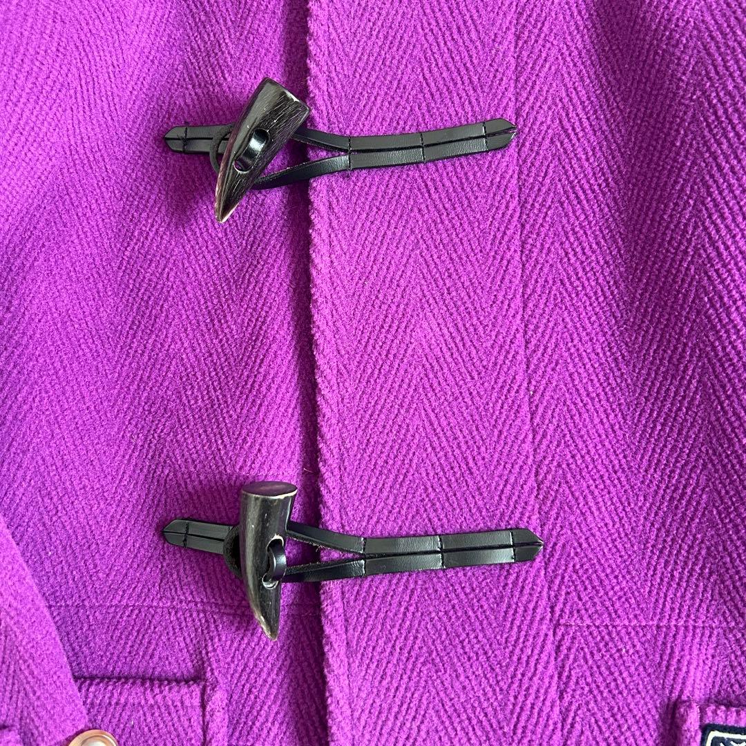 極美品⁂希少色⁂オーシバル⁂ロングダッフルコート　ヘリンボーン　リティンテ