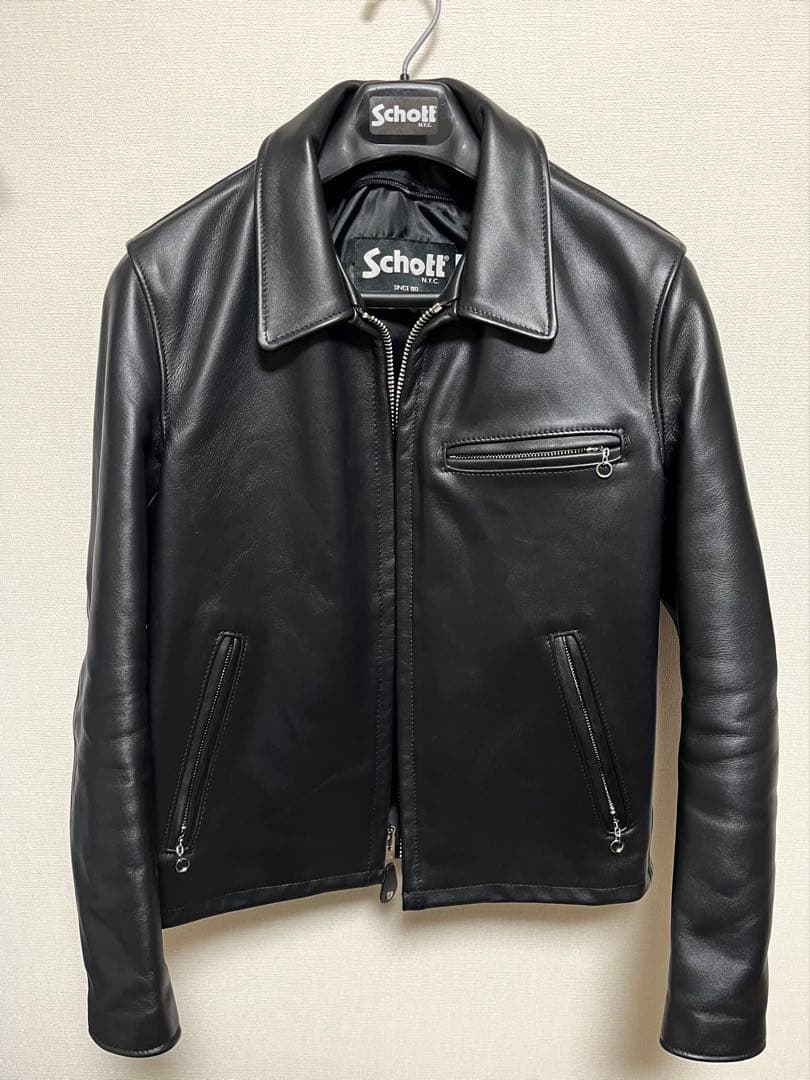 Schott 643 トラッカージャケット 38 ライナー付き
