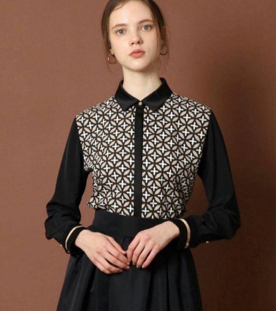 ドレステリア オーバーラップサークルシャツ DRESSTERIOR