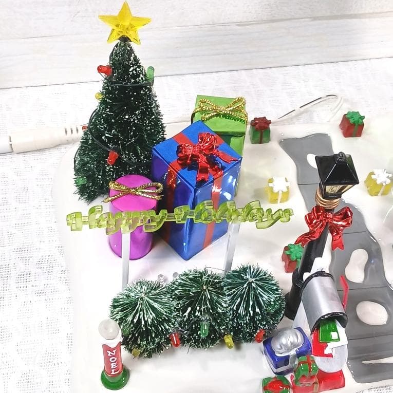 g*a様 DEPARTMENT56 クリスマス イルミネーション ジオラマ ヴィ