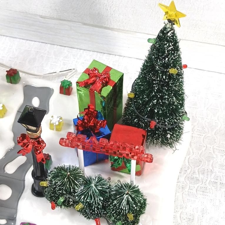 g*a様 DEPARTMENT56 クリスマス イルミネーション ジオラマ ヴィ