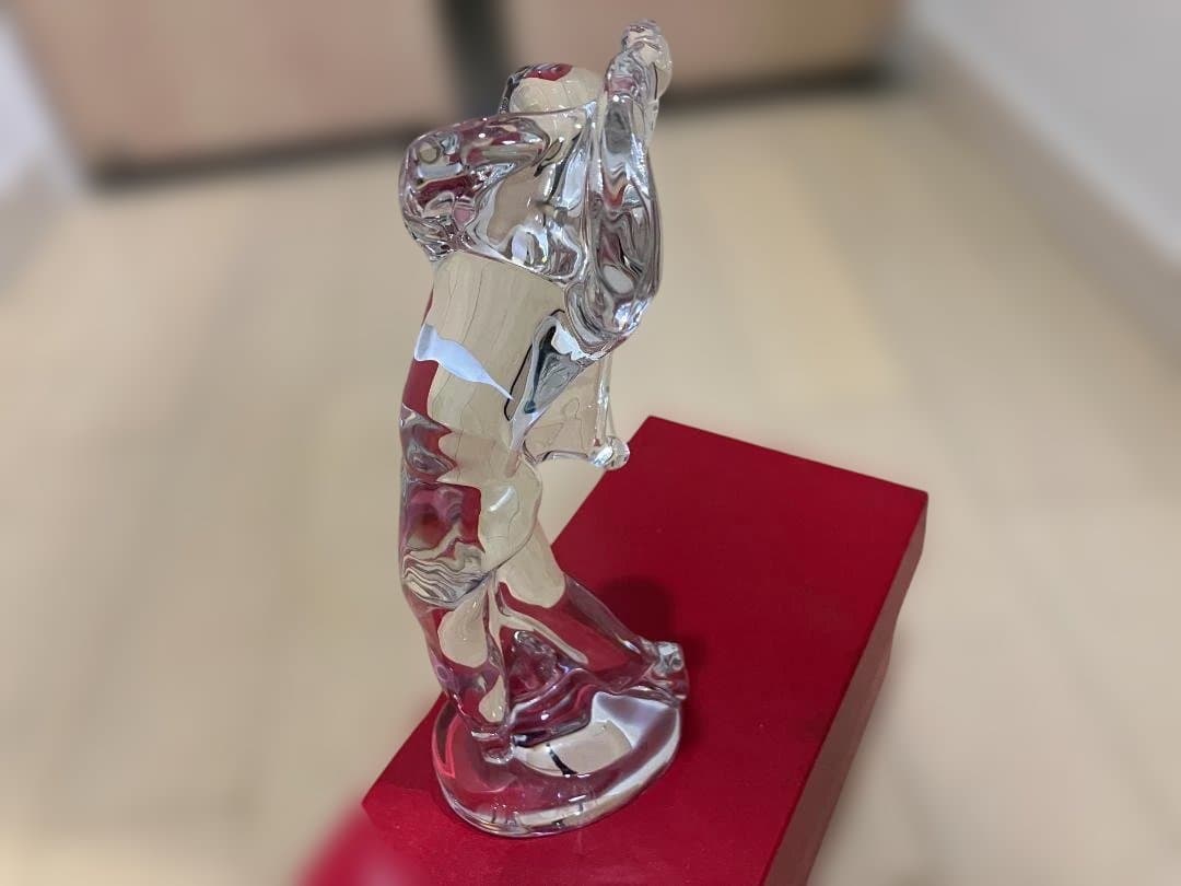Baccarat クリスタルトロフィー ゴルフ