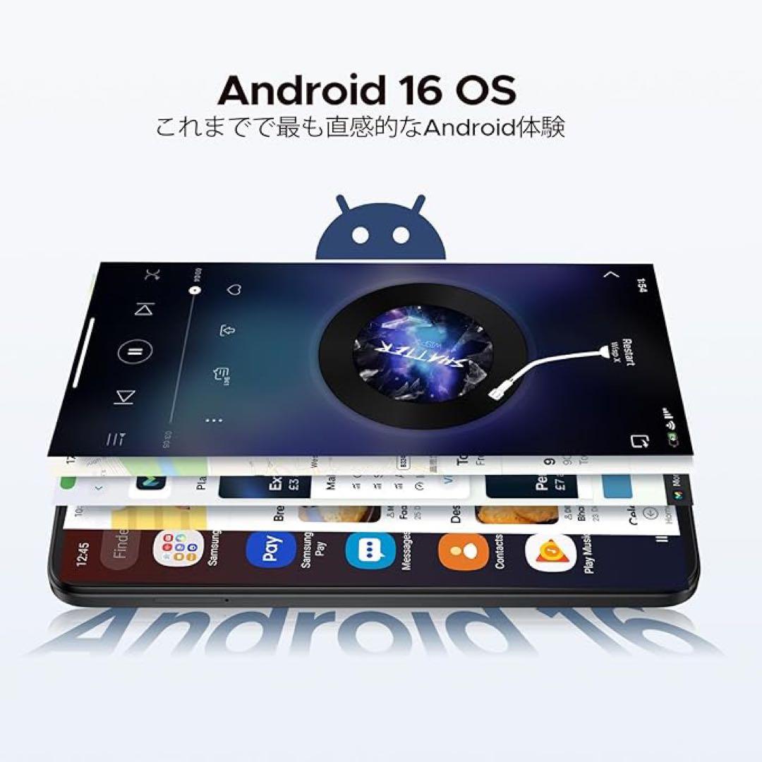 Android 16 スマホ 6.56 インチ SIMフリー 2TB拡張 新品