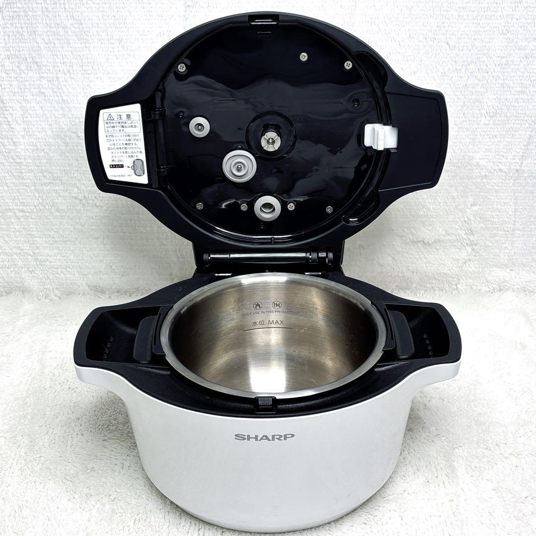 SHARP HEALSIO ヘルシオ ホットクックKN-HW16E-W 付属品有