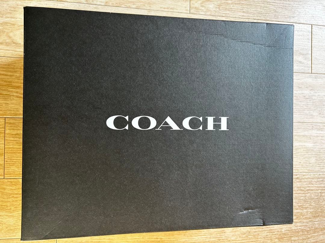 COACH ブラック 厚底ローファー