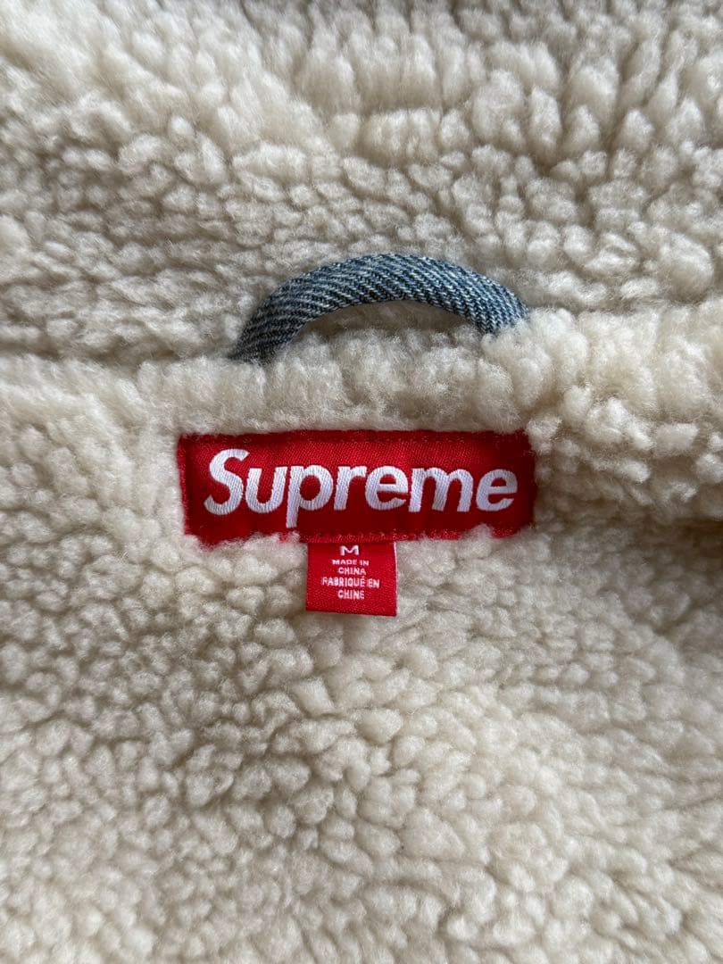ジャケット・アウター Supreme Faux Shearling LinedBomberJacket