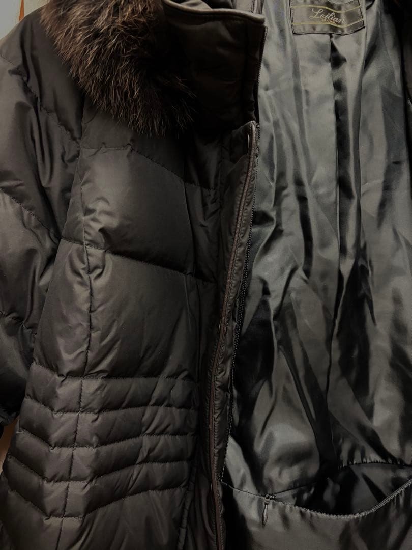 レリアン ロングダウンジャケット 黒13＋ ベンチコート 美品