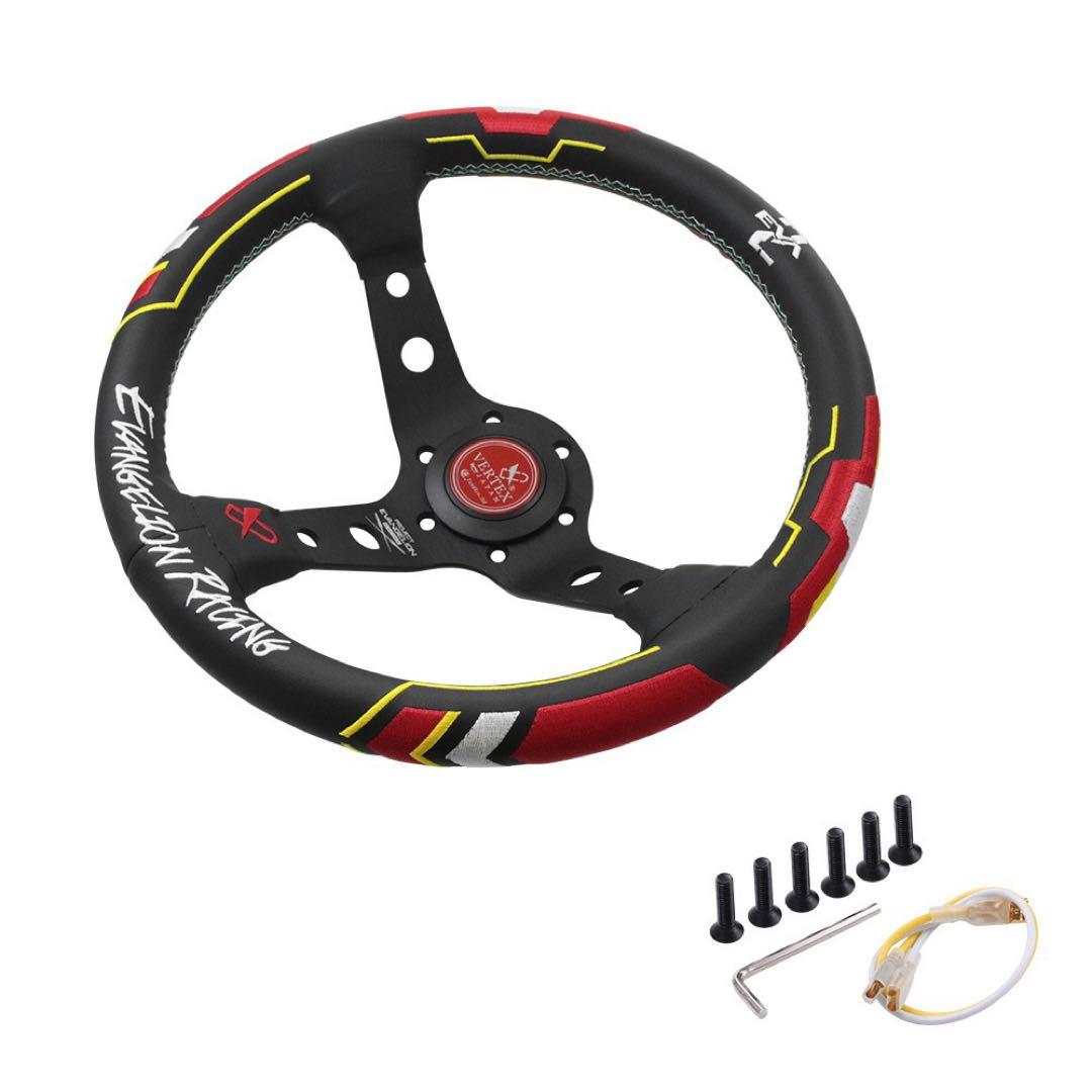 エヴァンゲリオンレーシング ステアリングホイール 320mm