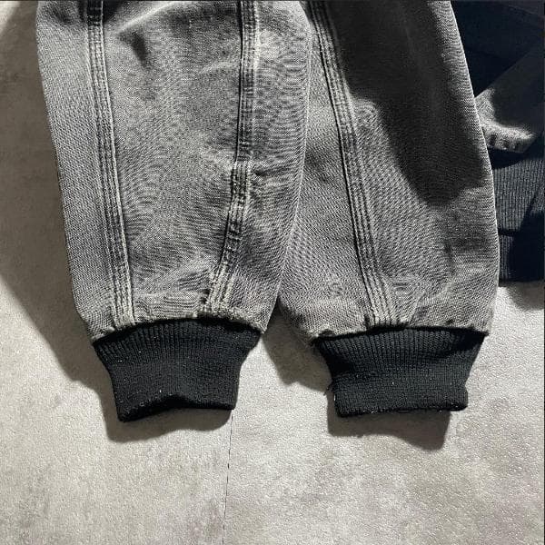 80-90s 星タグ USA製 ブラック カーハート アクティブジャケット