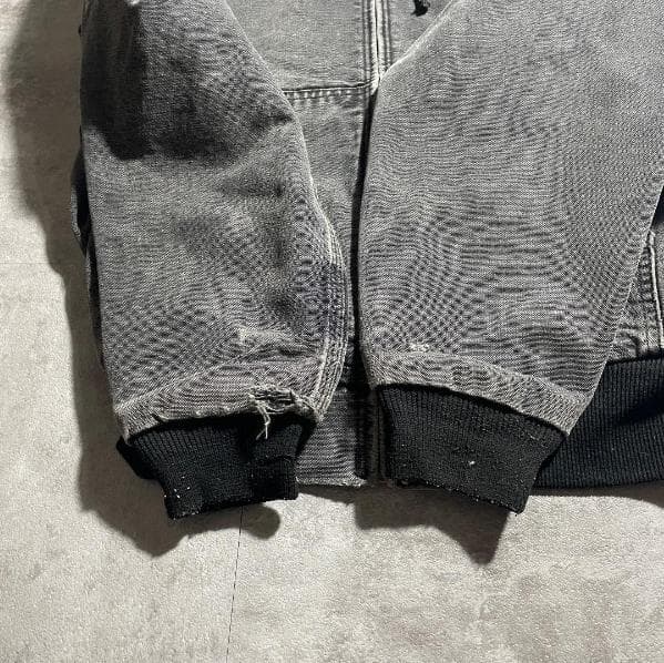 80-90s 星タグ USA製 ブラック カーハート アクティブジャケット