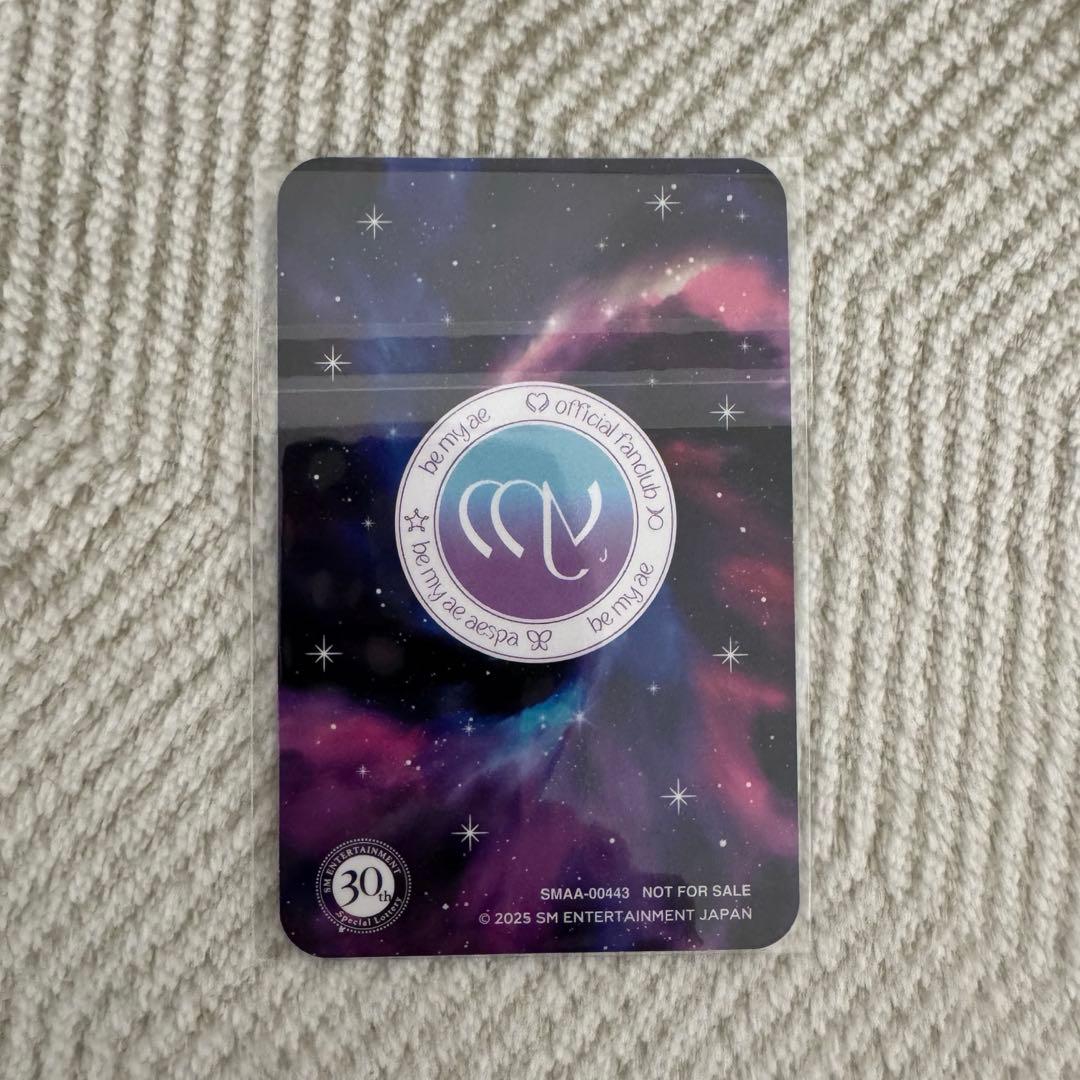 タレントカード aespa 30th Anniversary Special Card