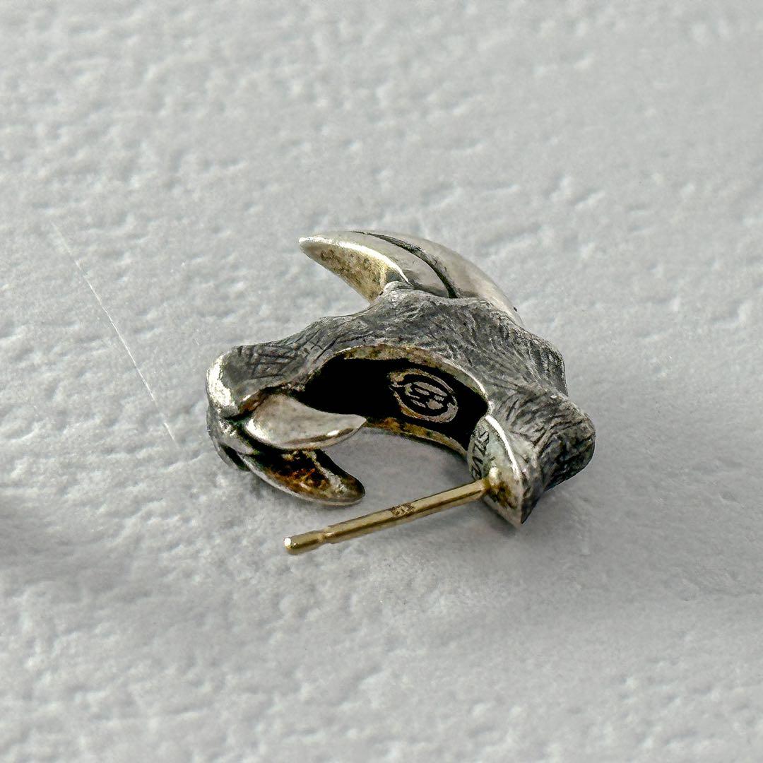 Bloody Mary　クロー　スタッド　ピアス　ポストK18　シルバー　925