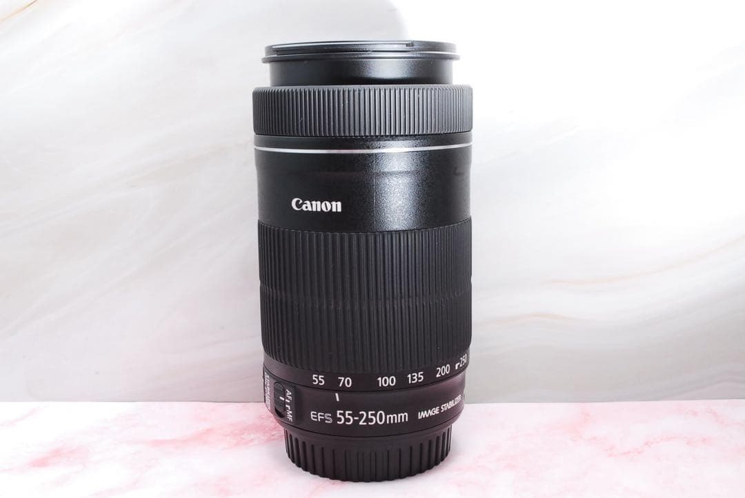 美品❤️Canon EF-S 55-250mm IS STM 高性能望遠レンズ