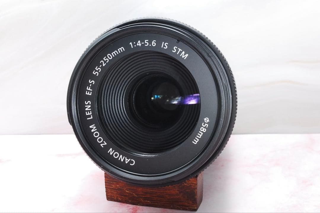 美品❤️Canon EF-S 55-250mm IS STM 高性能望遠レンズ