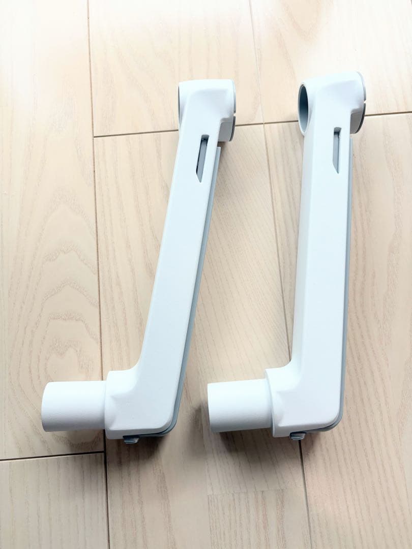 エルゴトロン　LXモニターアーム　デスクマウントデュアル　横型　2画面　ホワイト