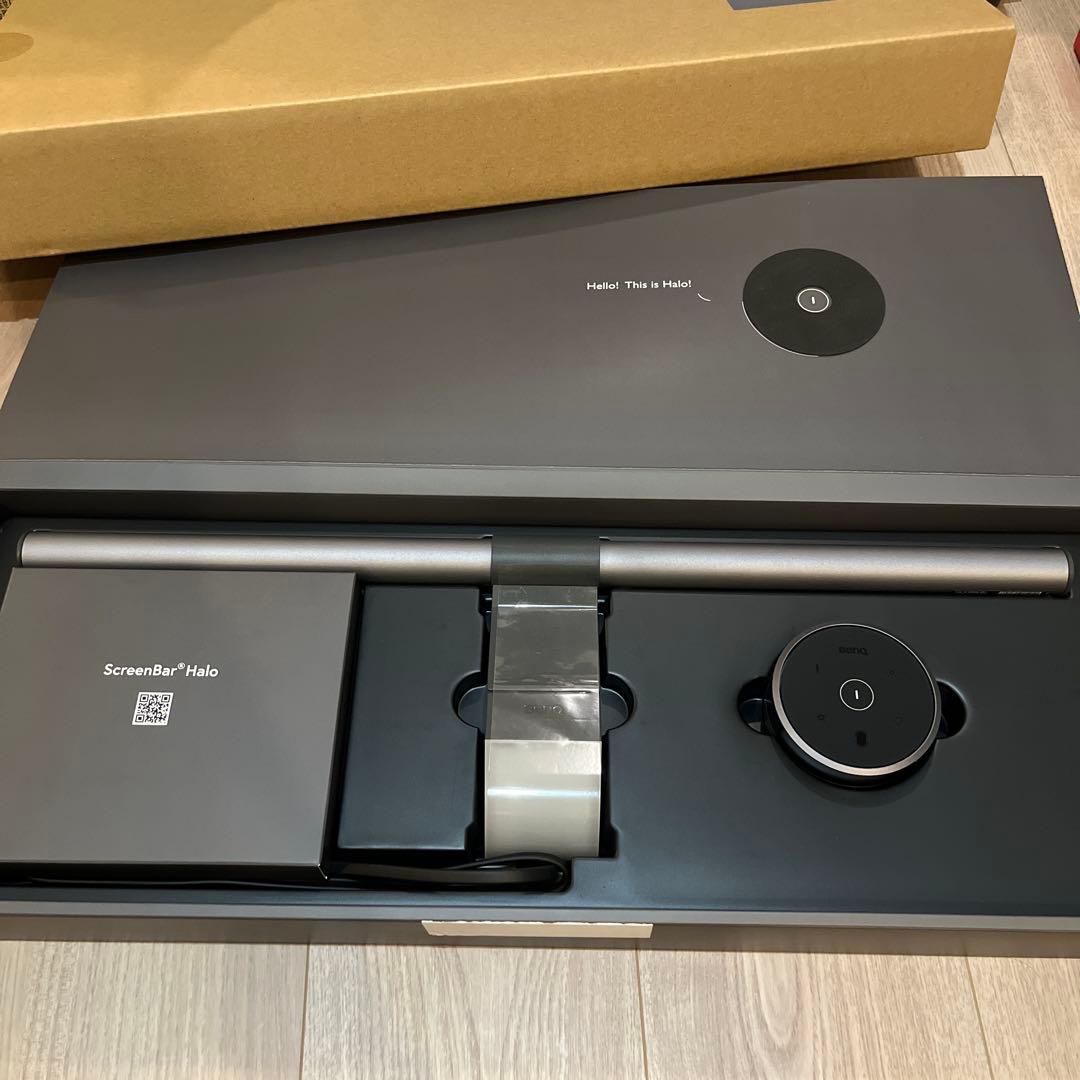 【美品】BenQ ScreenBar Halo モニターライト