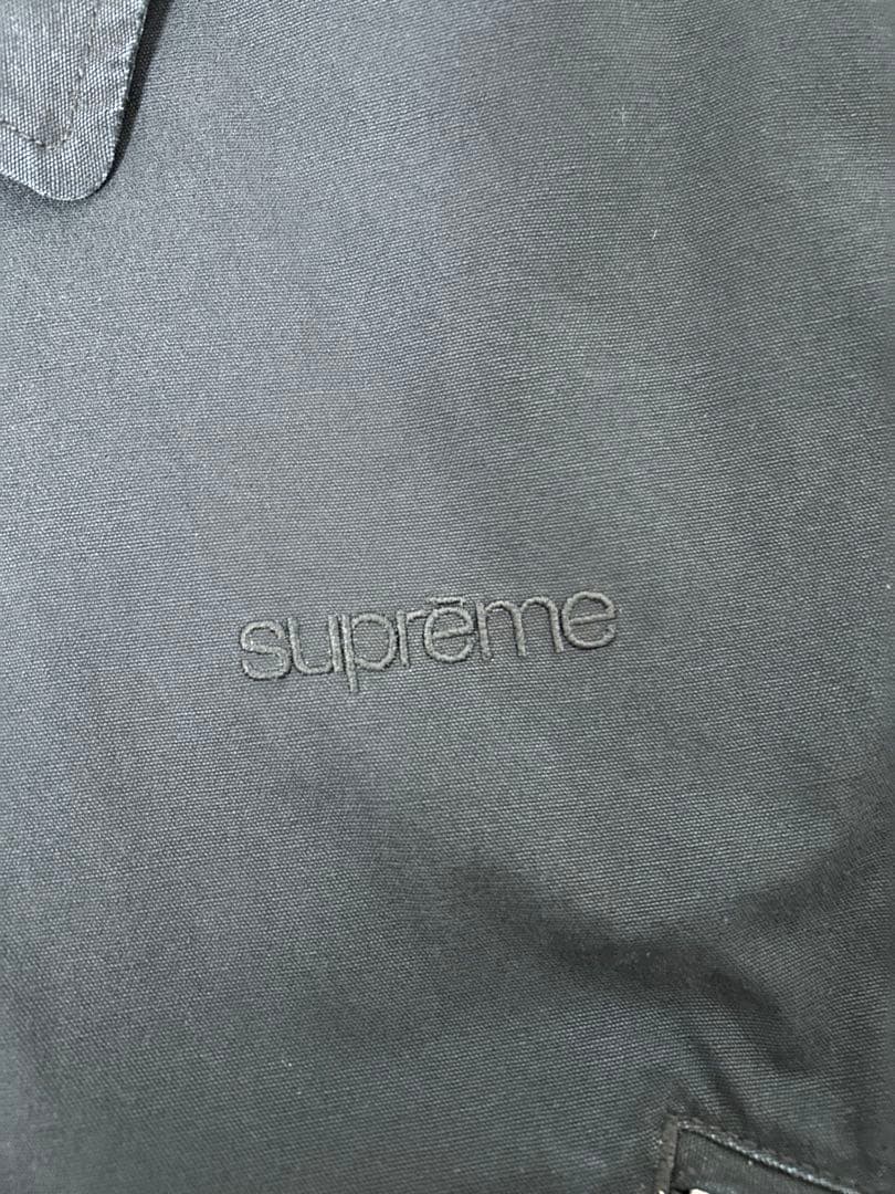 ジャケット・アウター supreme hooded utility jacket black