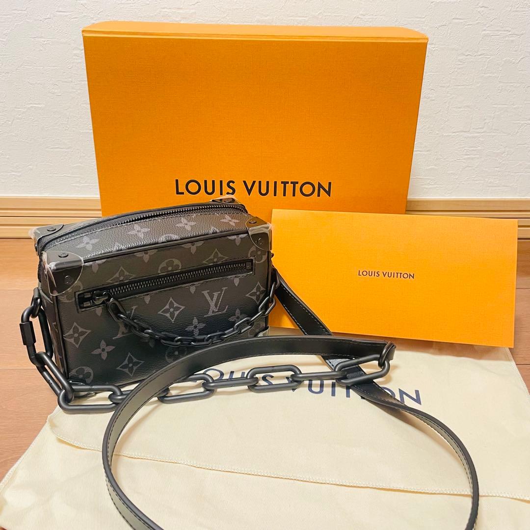 新品 未使用 ルイヴィトン モノグラム エクリプス ミニ ソフトトランク