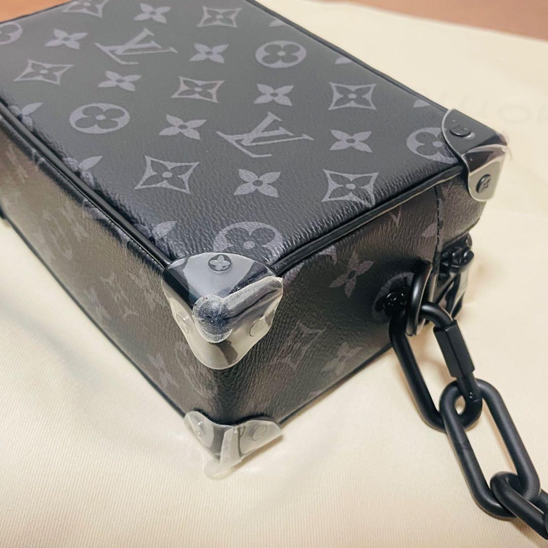 新品 未使用 ルイヴィトン モノグラム エクリプス ミニ ソフトトランク