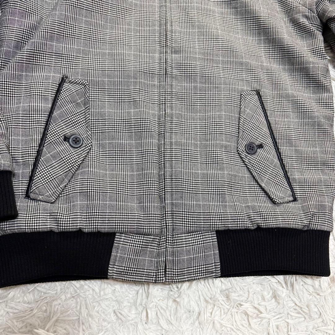 フレッドペリー　リバーシブルブルゾン　　キルティング　グレンチェック