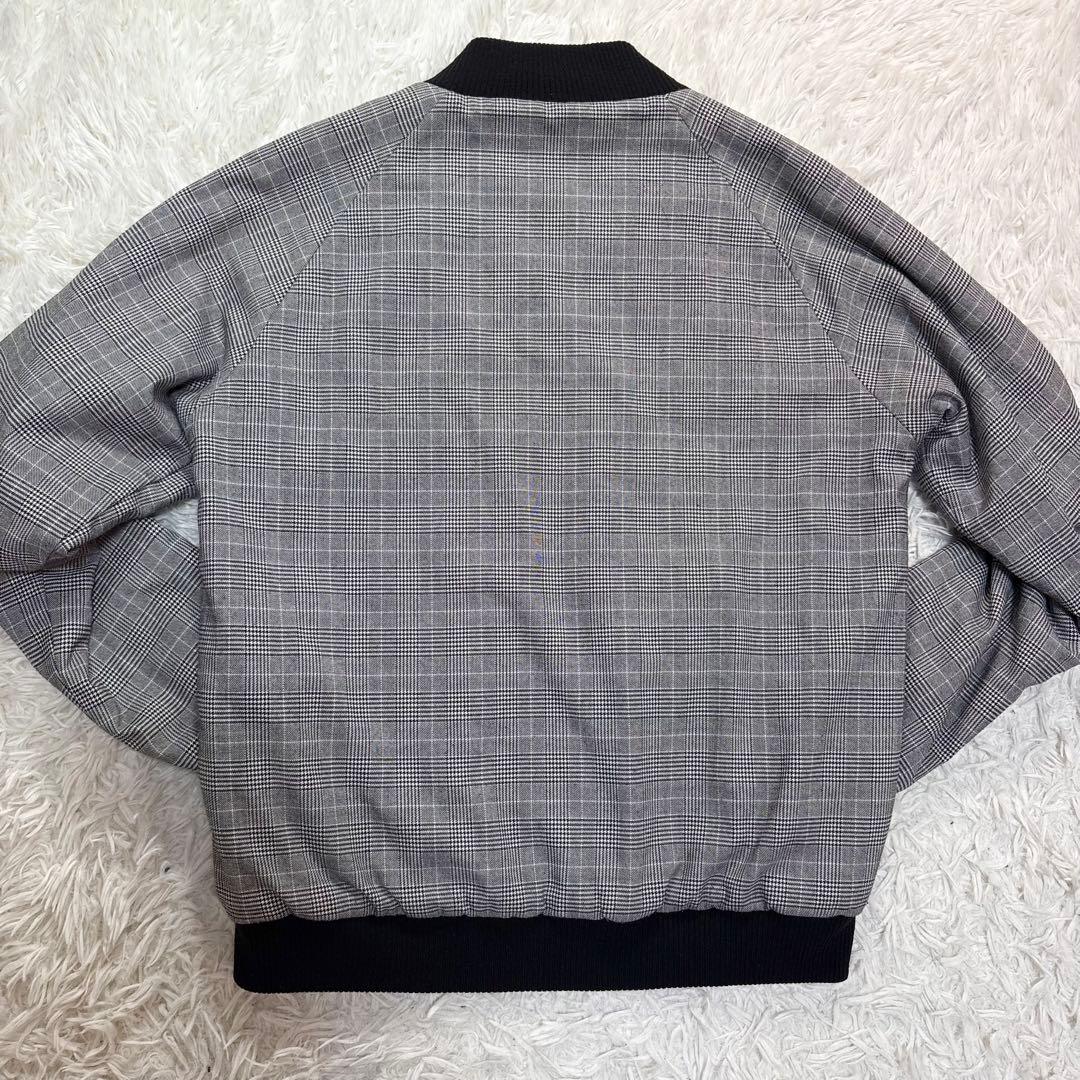 フレッドペリー　リバーシブルブルゾン　　キルティング　グレンチェック
