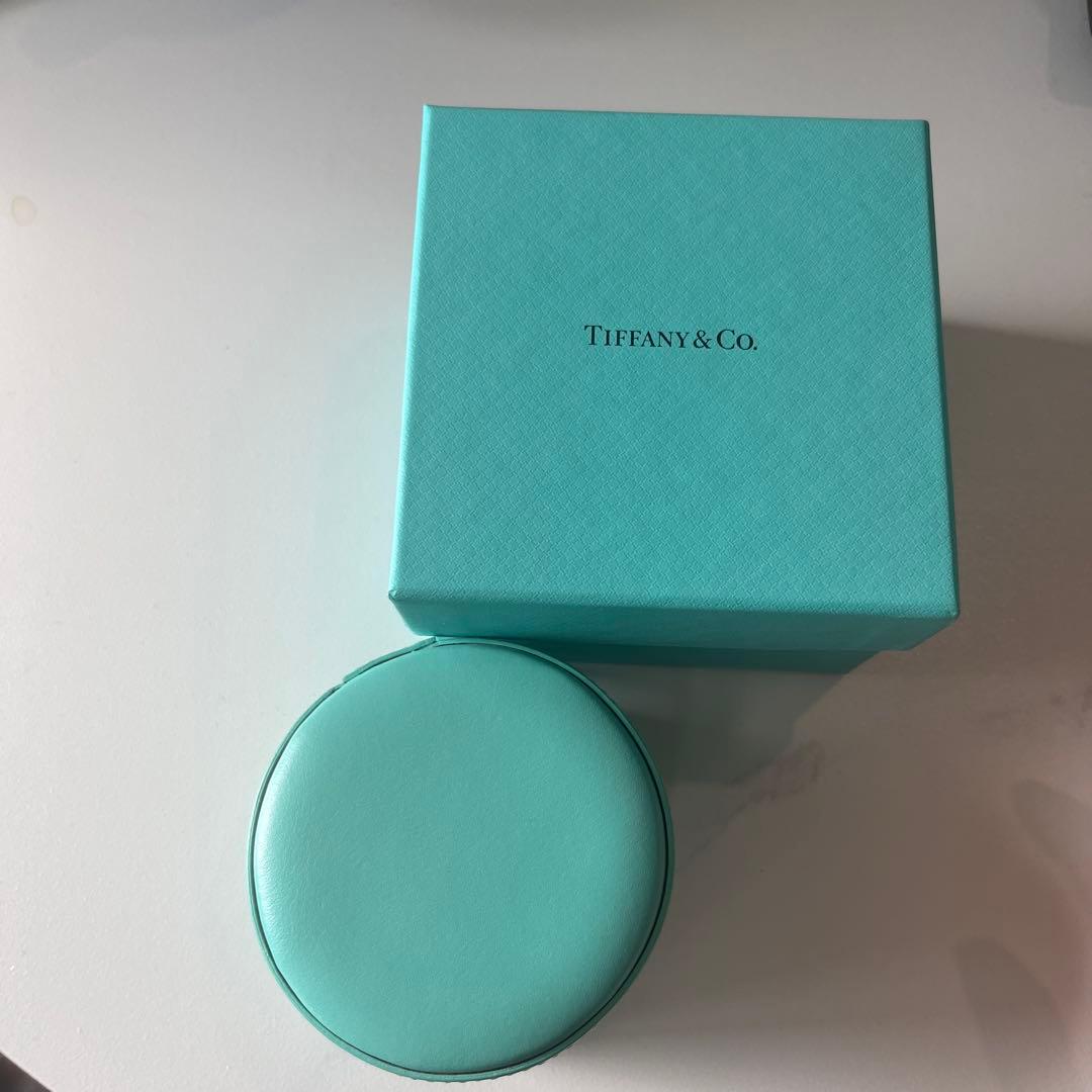 断捨離さんへ⭐︎Tiffany & Co. アクセサリーケース 円形　箱あり
