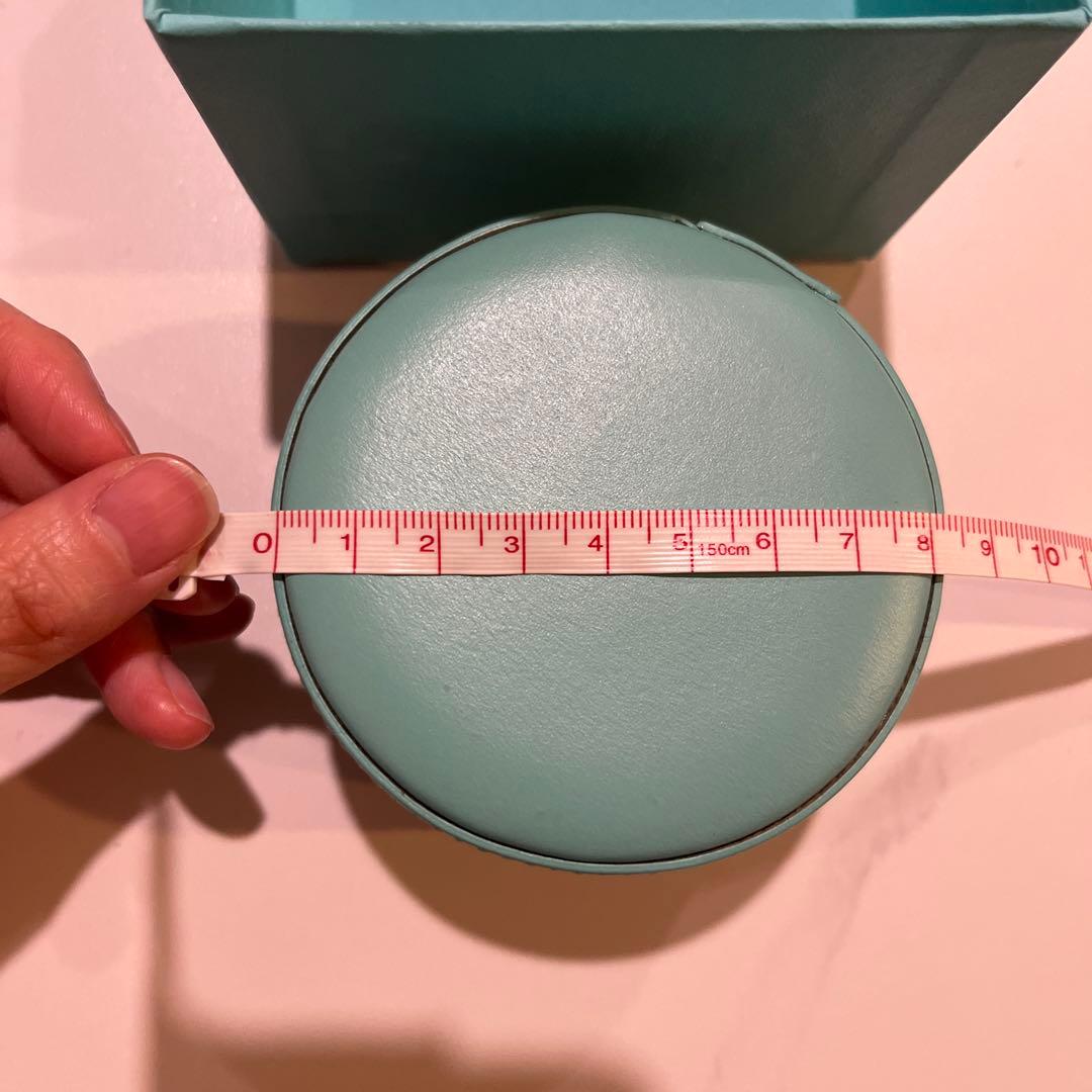 断捨離さんへ⭐︎Tiffany & Co. アクセサリーケース 円形　箱あり