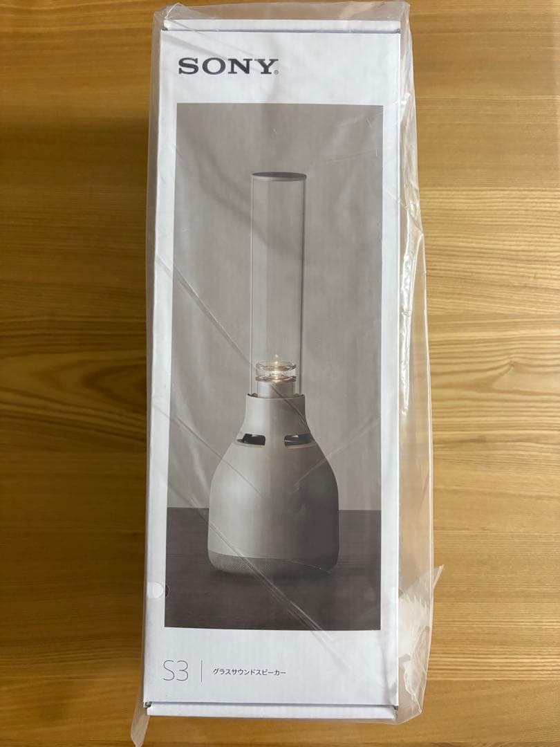 【新品未使用】SONY グラスサウンドスピーカー