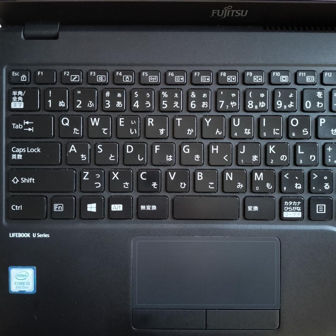 極薄軽量★富士通ノートパソコン 第8世代i5 8GB 256GB Win11搭載