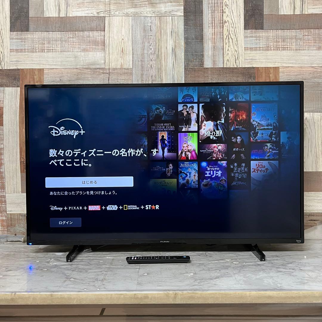即日受渡❣️全国送料込フナイ43型Fire TV搭載4Kスマートテレビ