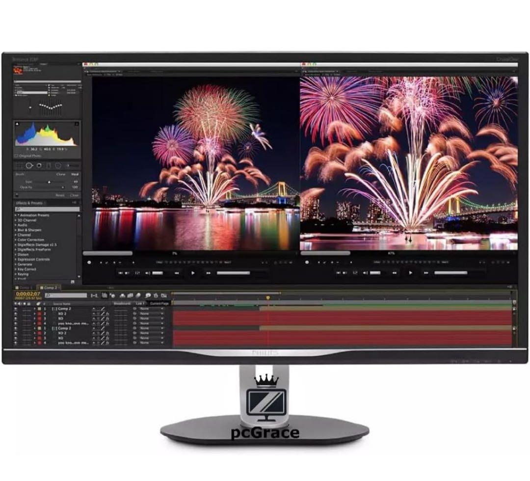 Philips 31.5 インチ ディスプレイ 328P6AUBREB