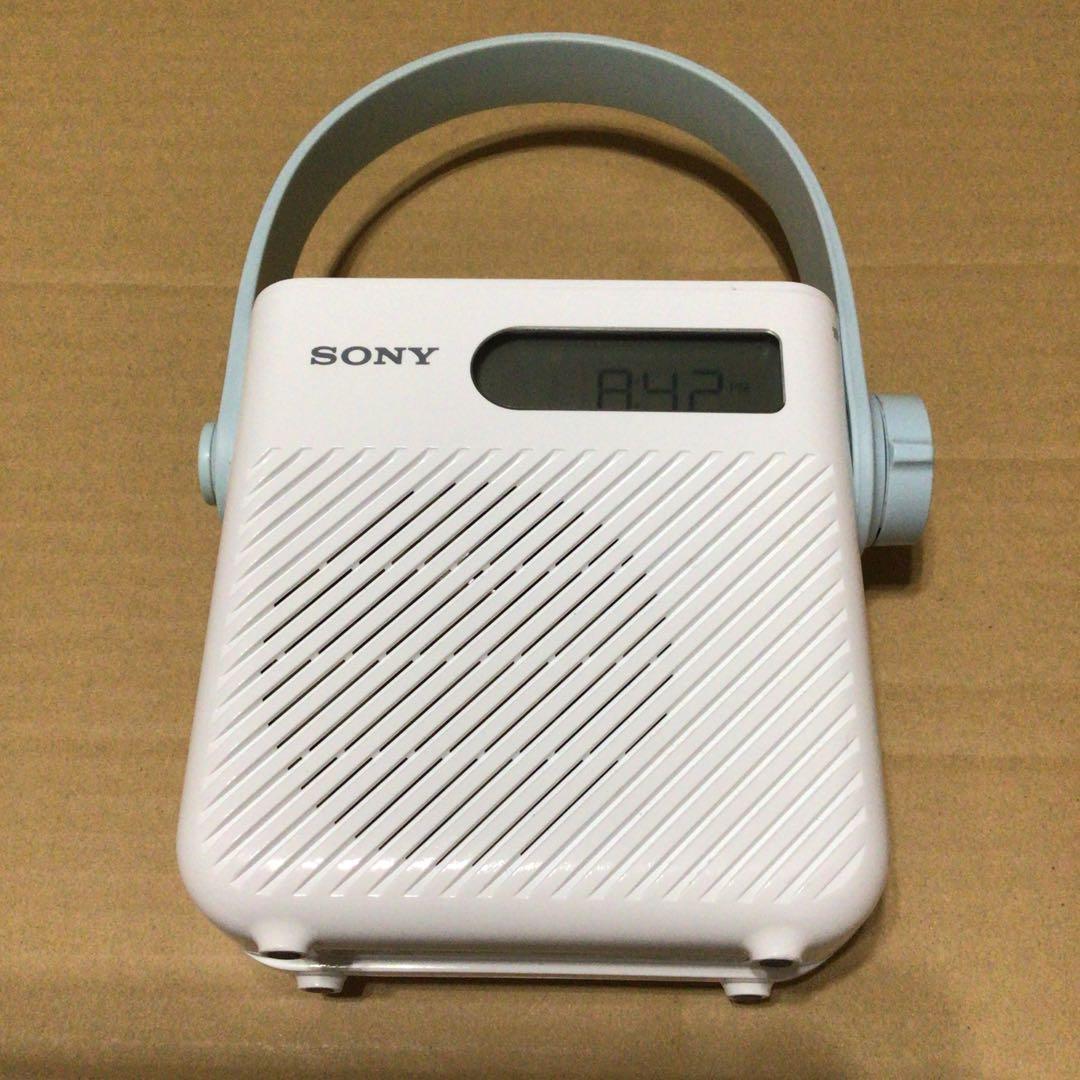 ソニー FM/AM シャワーラジオ ICF-S80　ラジオ 防滴仕様 SONY