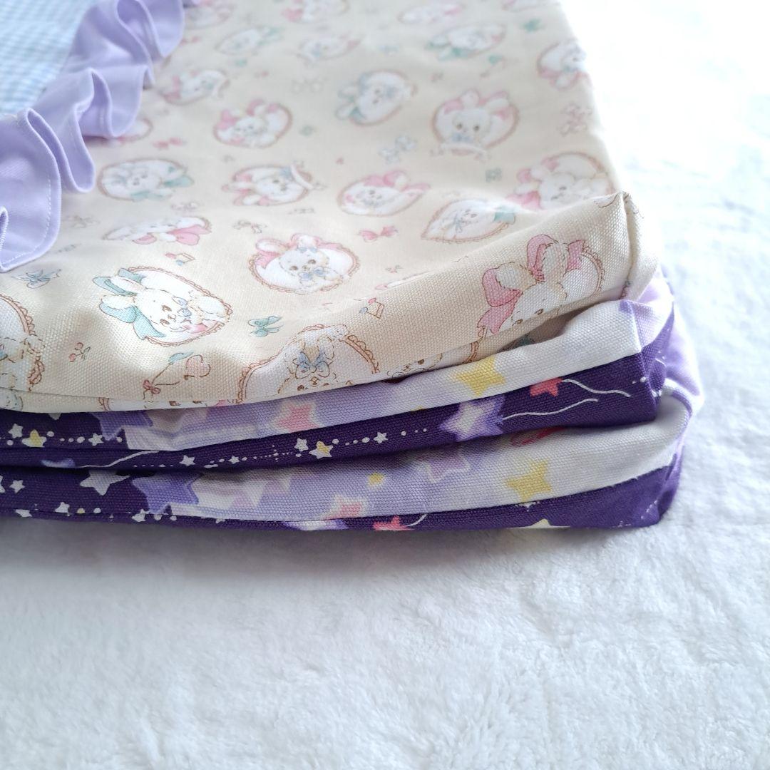 yuko ハンドメイド オーダー レッスンバッグ 上履き袋 入園入学セット