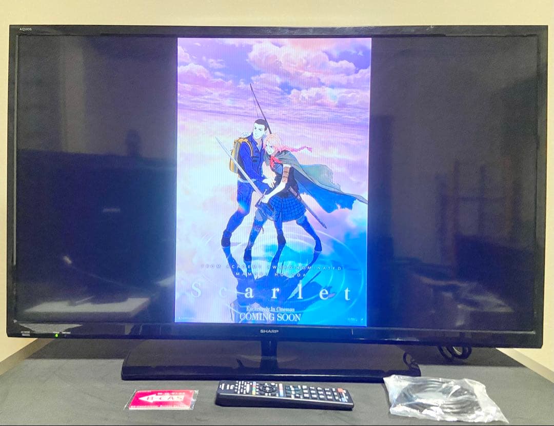 シャープ 40型液晶テレビ 40H40（2017年製）◆互換リモコン・B-CAS