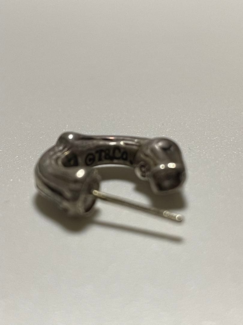 ティファニーバンブーピアス キャッチ欠品片方のみ