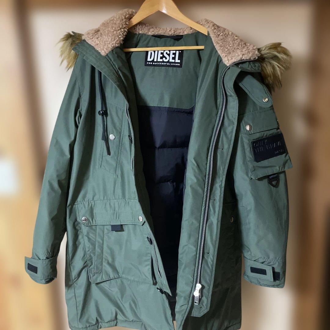 DIESEL オリーブ ダウンジャケット