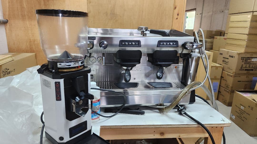 業務用エスプレッソマシングラインダーセット rancilio classes 5