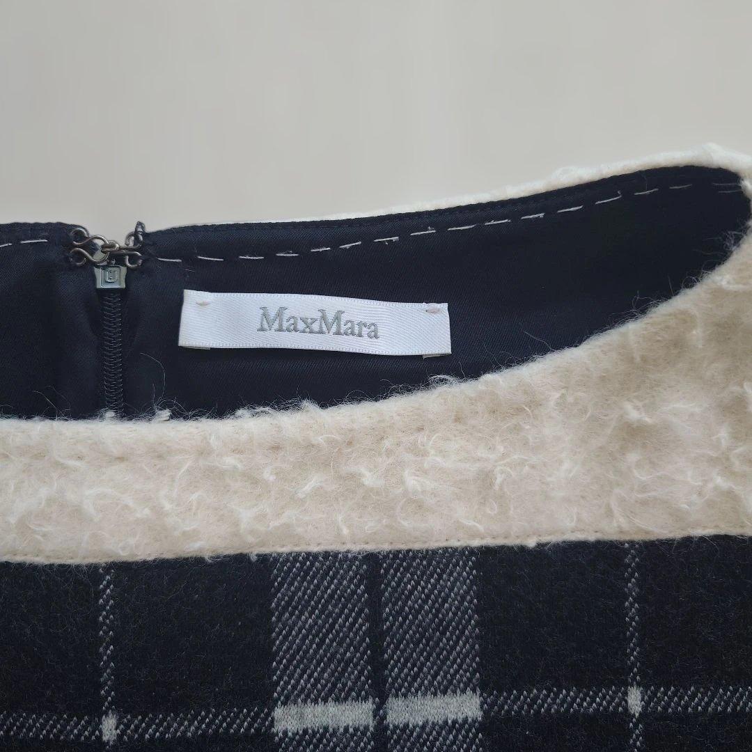 ☆極美品☆マックスマーラ　異素材ワンピース