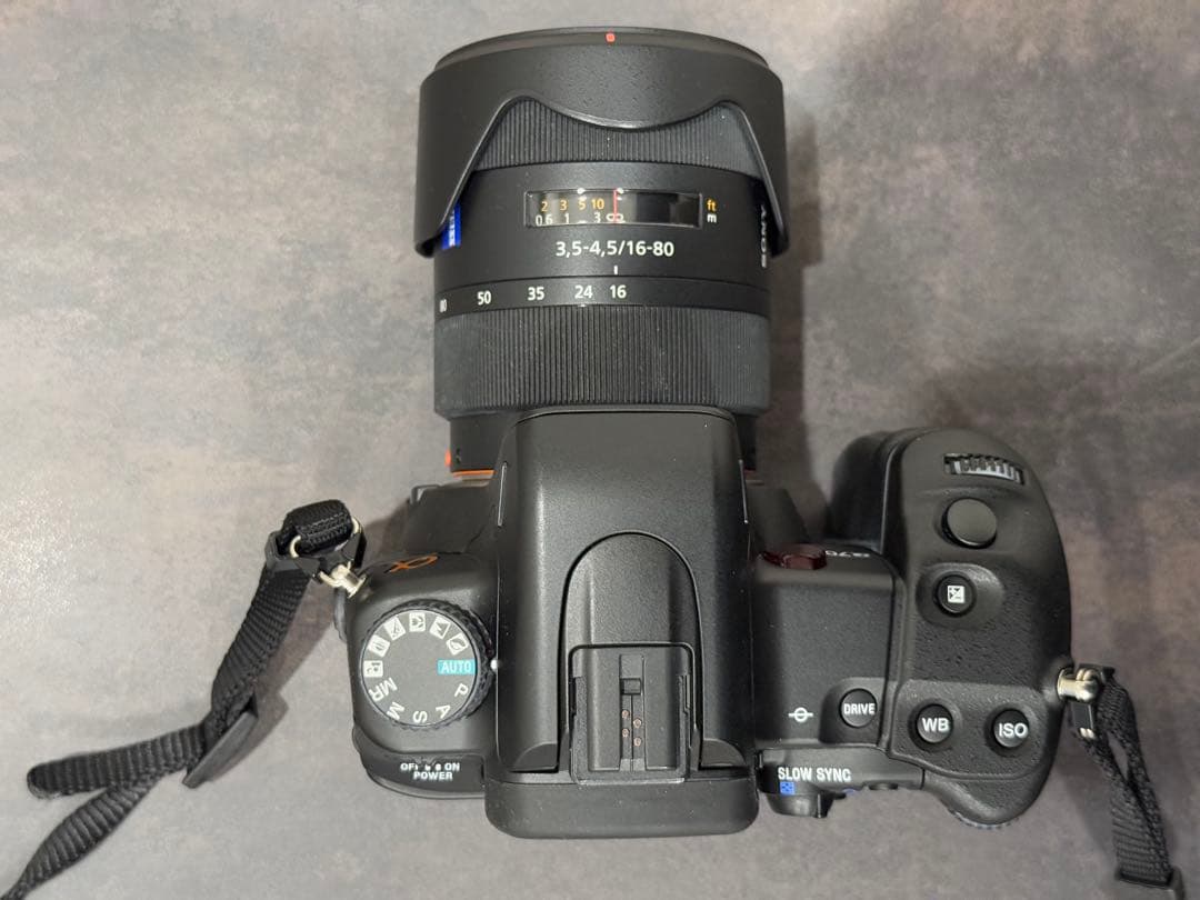 SONY α700 一眼レフカメラ Carl Zeiss 16-80mm