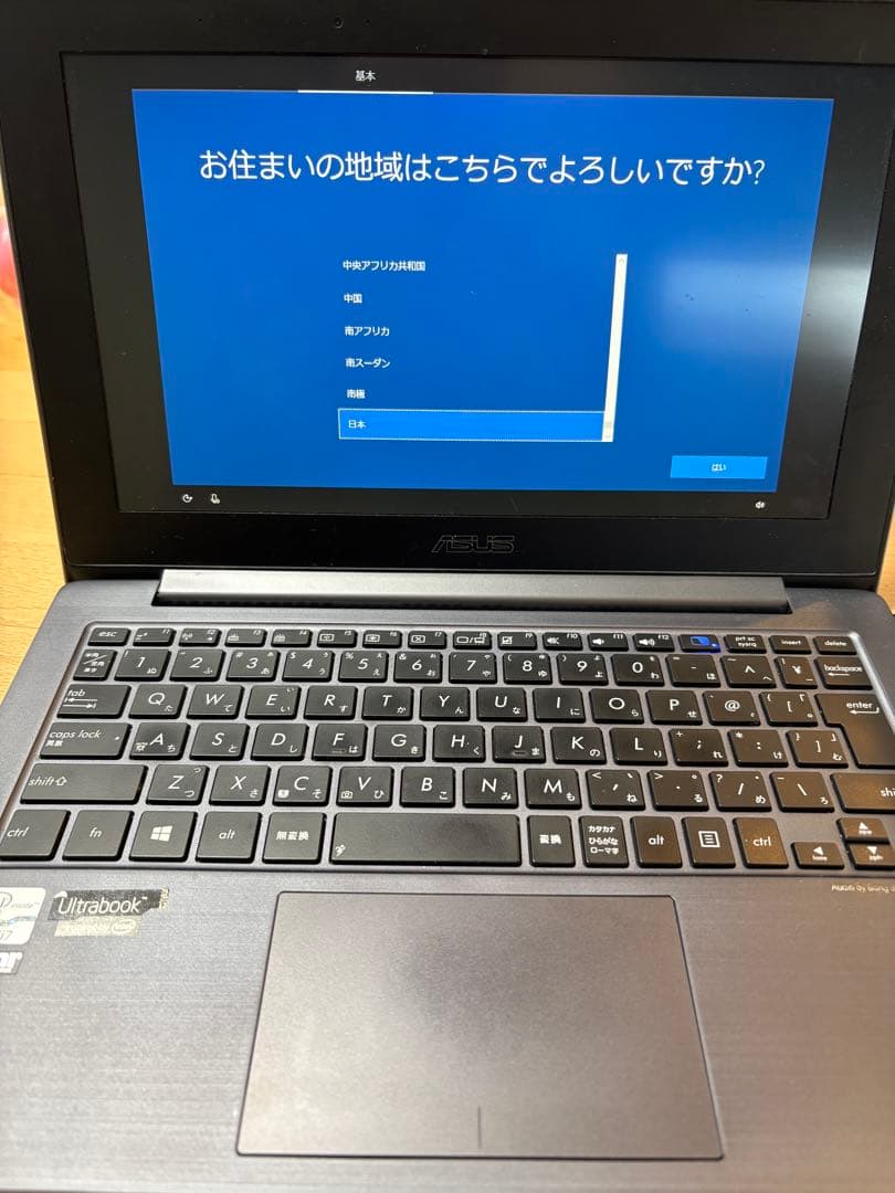 ASUS TAICHI21 Windows 10 ノートP C