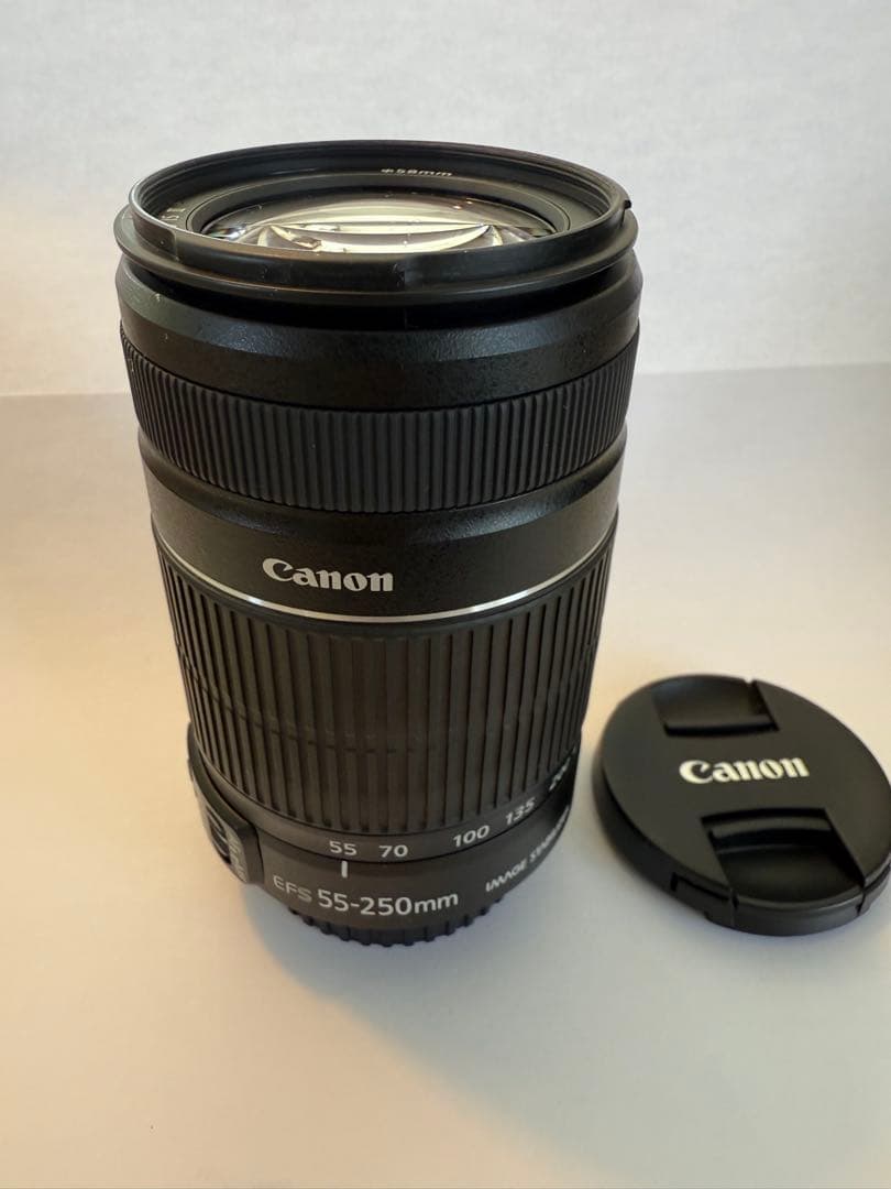 美品 Canon EF-S 55-250mm IS II望遠レンズ