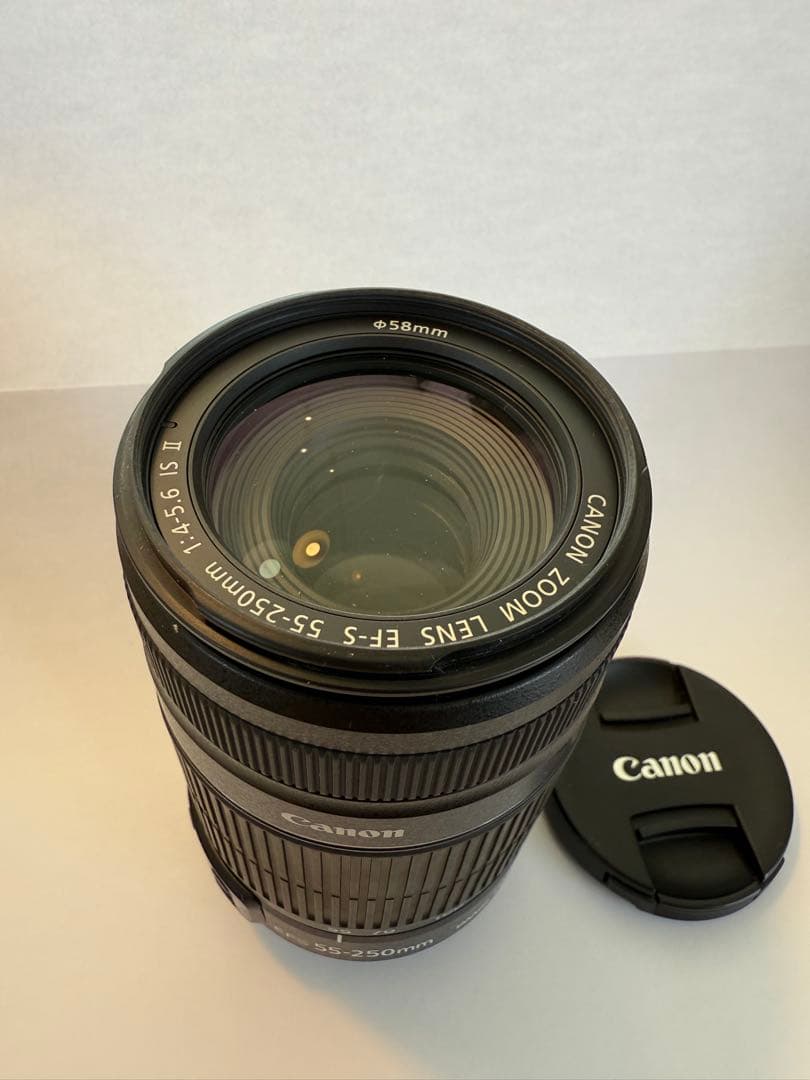 美品 Canon EF-S 55-250mm IS II望遠レンズ